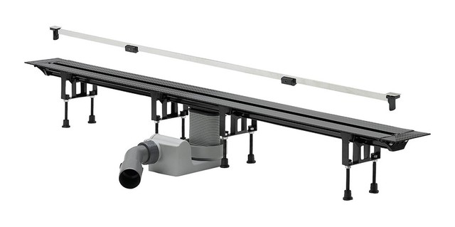 душевой лоток Viega Advantix Vario Set с решёткой и опорами в сборе